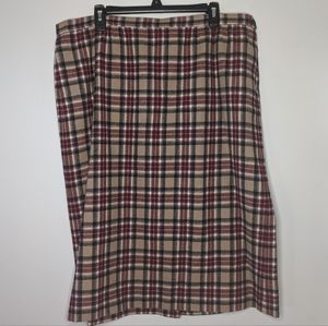 Pendleton wool skirt